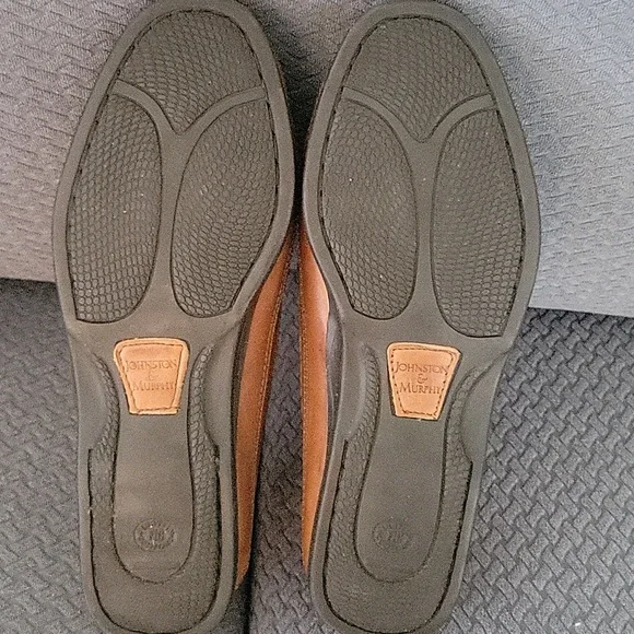 Johnston & Murphy Brown Woven Leather Loafer Style 20 8436 SZ 9.5 M - Picture 7 of 10